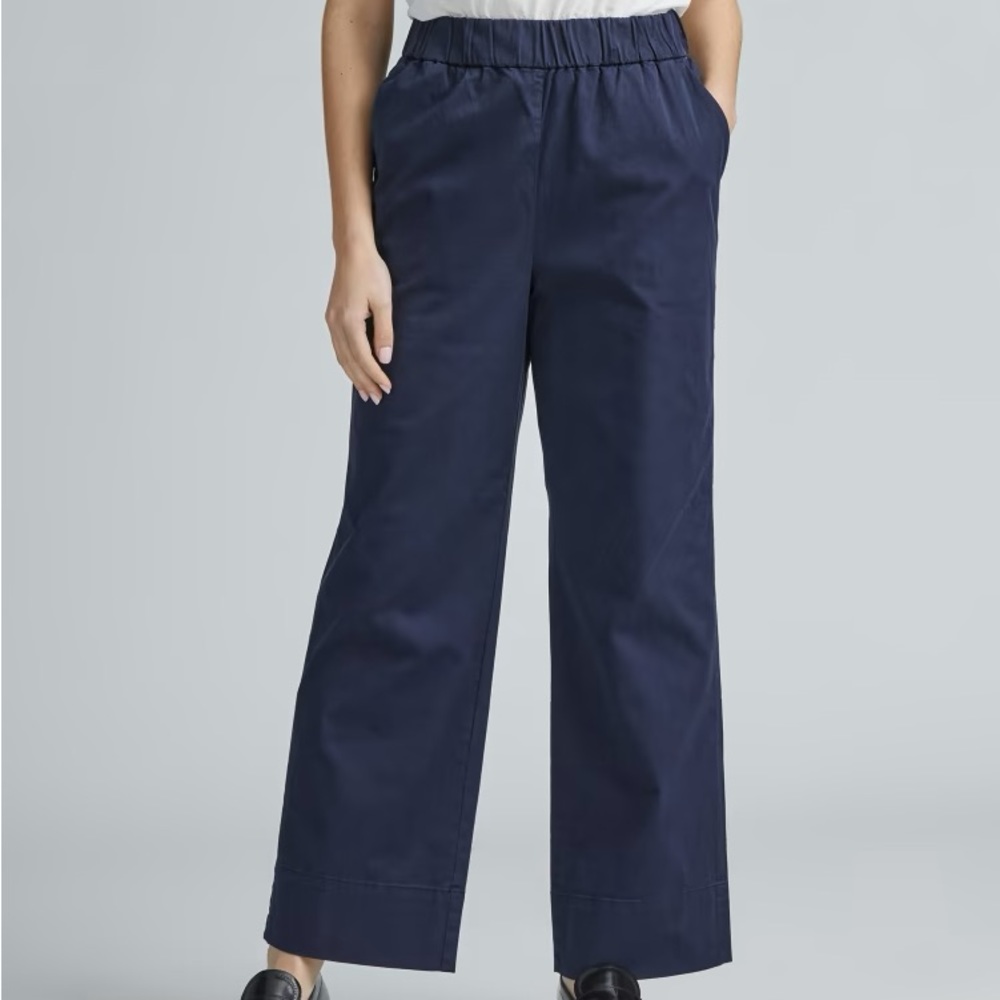 NWT Everlane Easy Pant women’s size M color navy